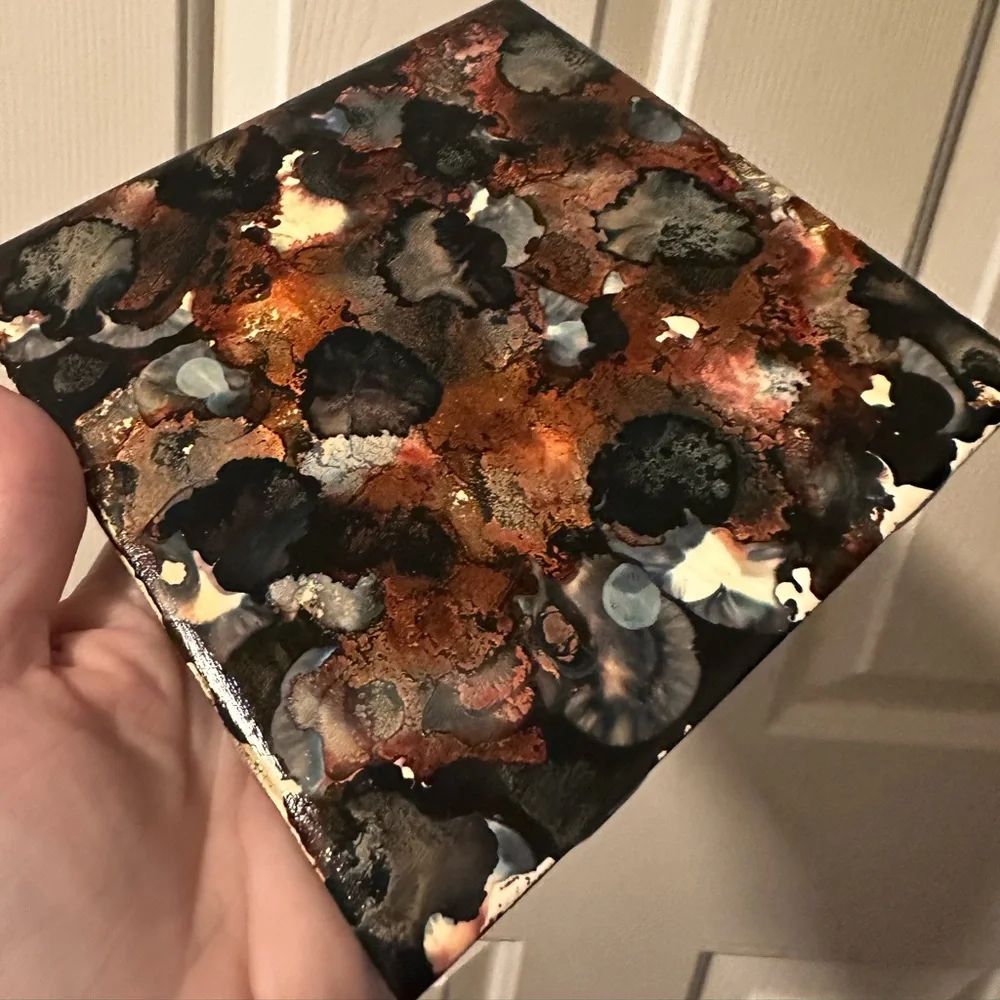 Hand Crafted vibrant abstract
